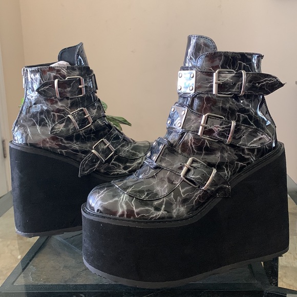 Demonia Shoes - Limited Edition DEMONIA Platform Swing - 105